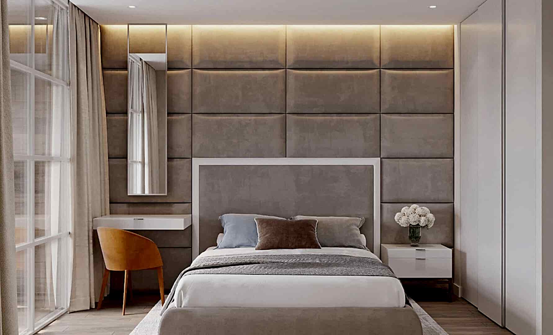 Дизайн и ремонт: Трехкомнатный проект квартиры в студии дизайна