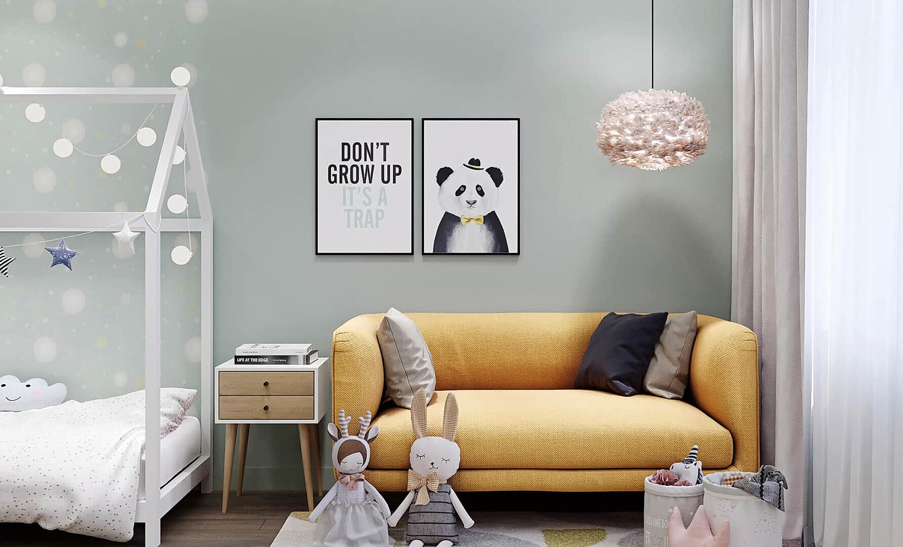 Двухкомнатная квартира: Дизайн проект и цены в студии дизайна