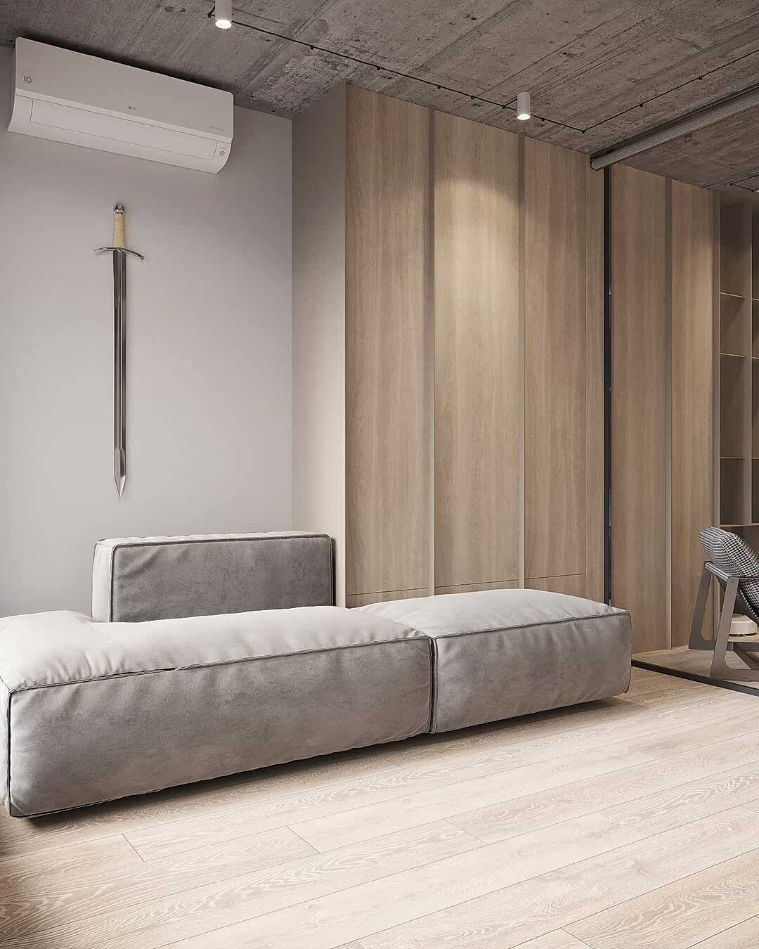 Дизайн проект: Двухкомнатная квартира