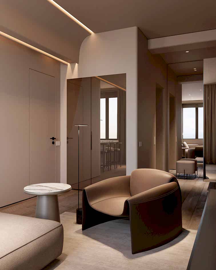 Выполненный дизайн интерьера GB Arch - фото №5