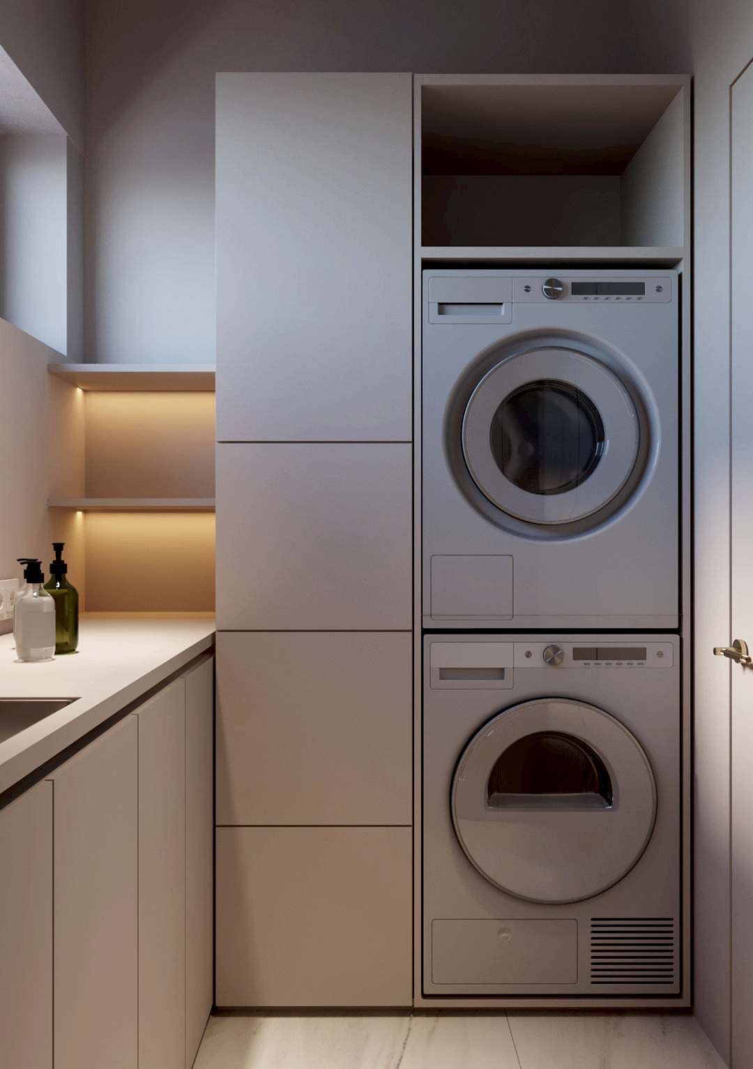 Стильная квартира-студия: дизайн проект