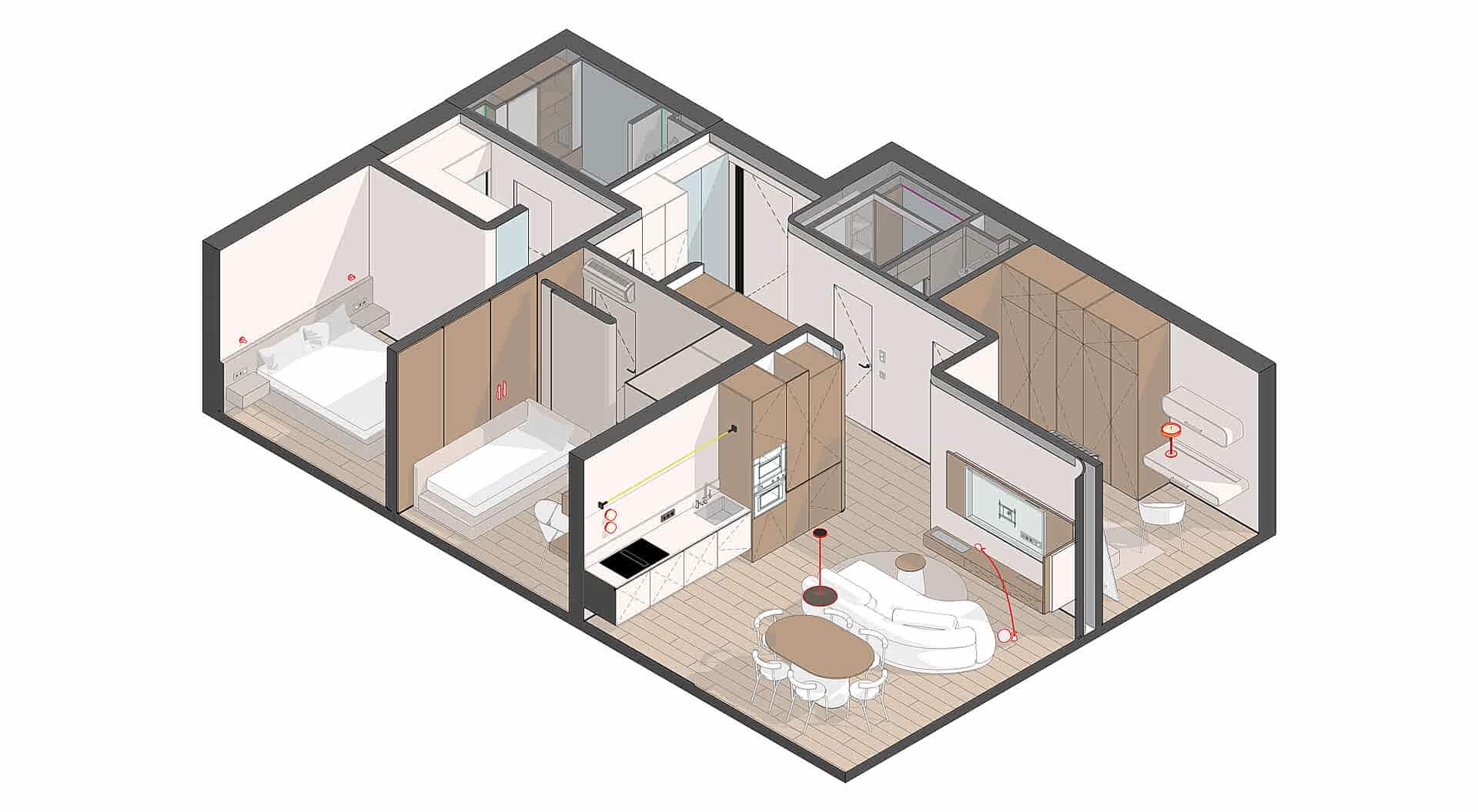 Заказать дизайн и ремонт в Алматы цены