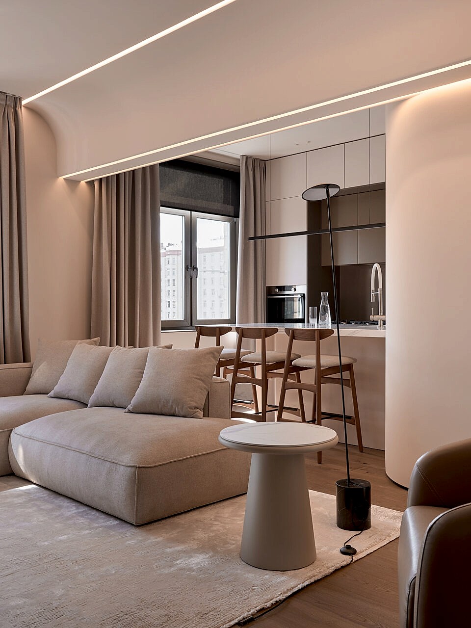 Выполненный дизайн интерьера GB Arch - Дизайн-проект KOMSOMOLSKAYA - фото №10