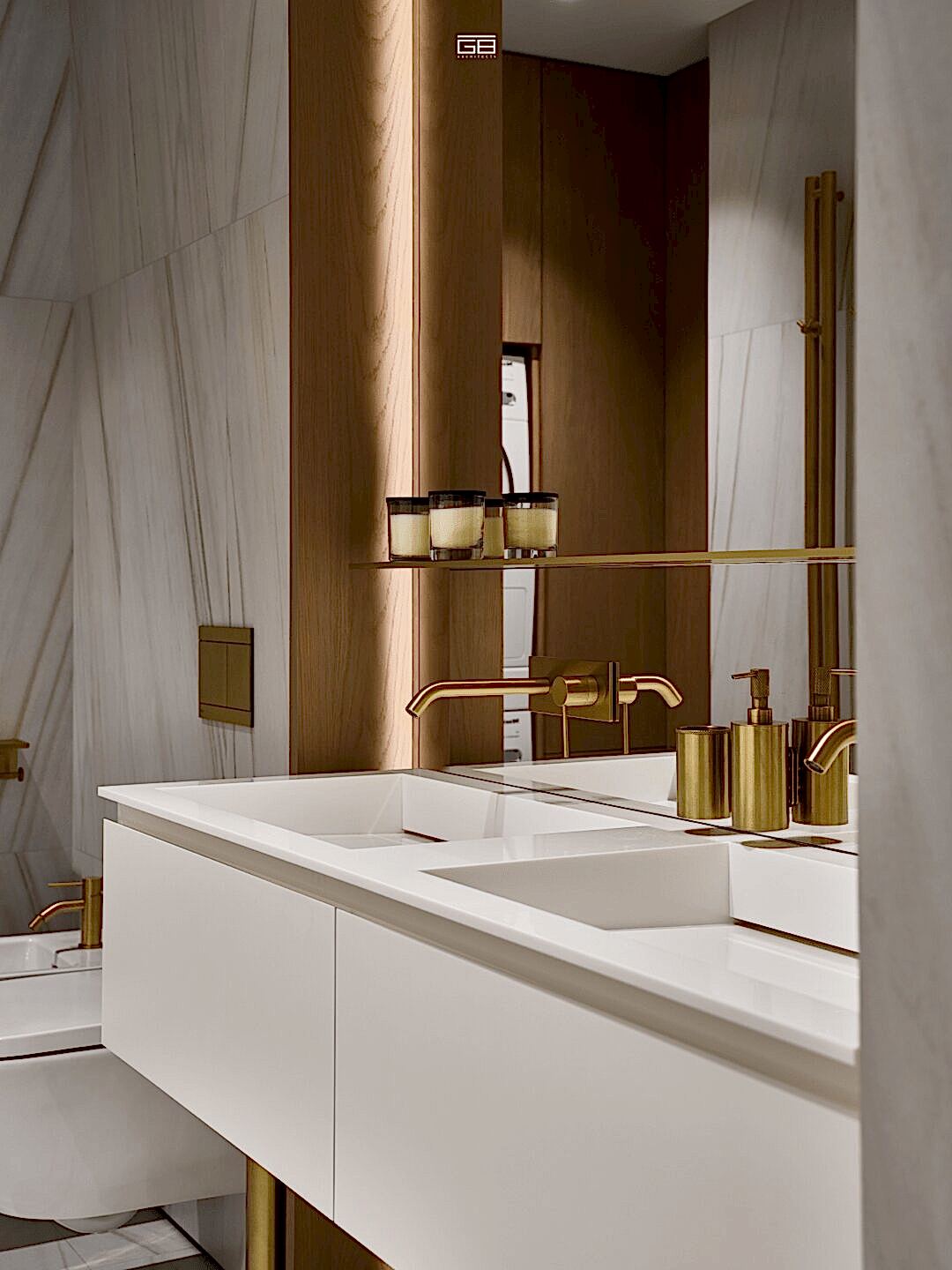 Выполненный дизайн интерьера GB Arch - Дизайн-проект RICHMOND RESIDENCE - фото №21