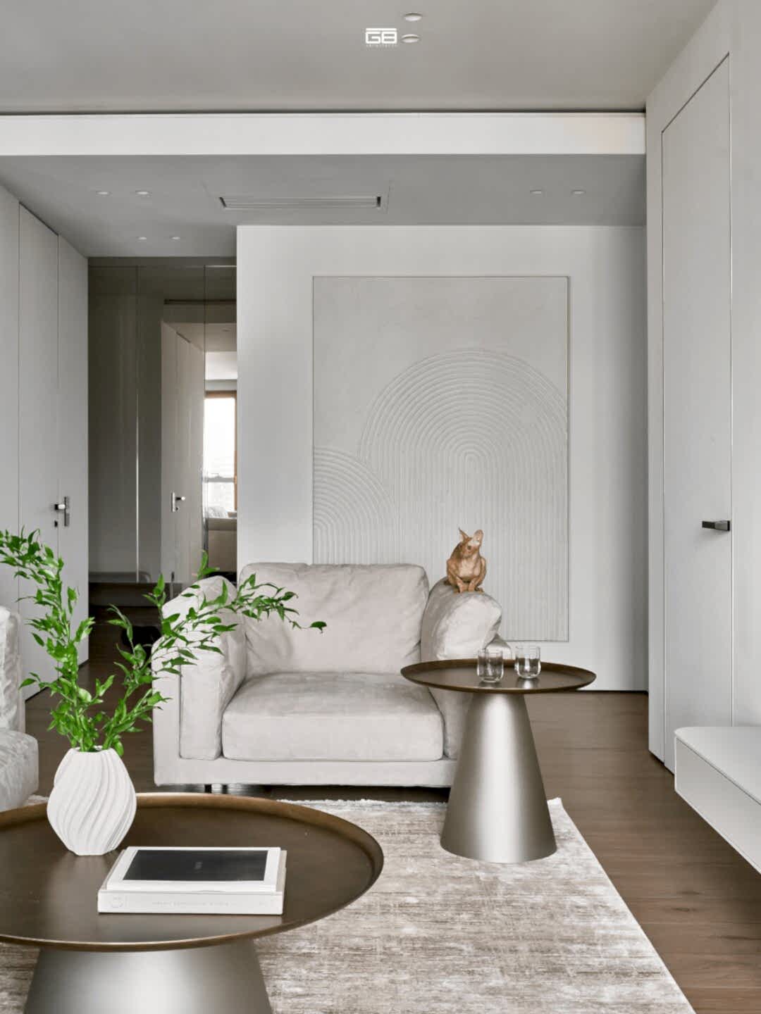 Выполненный дизайн интерьера GB Arch - Дизайн-проект RICHMOND RESIDENCE - фото №4