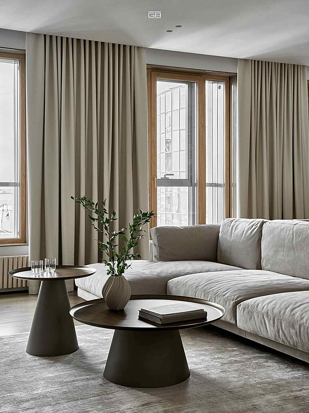 Выполненный дизайн интерьера GB Arch - Дизайн-проект RICHMOND RESIDENCE - фото №8