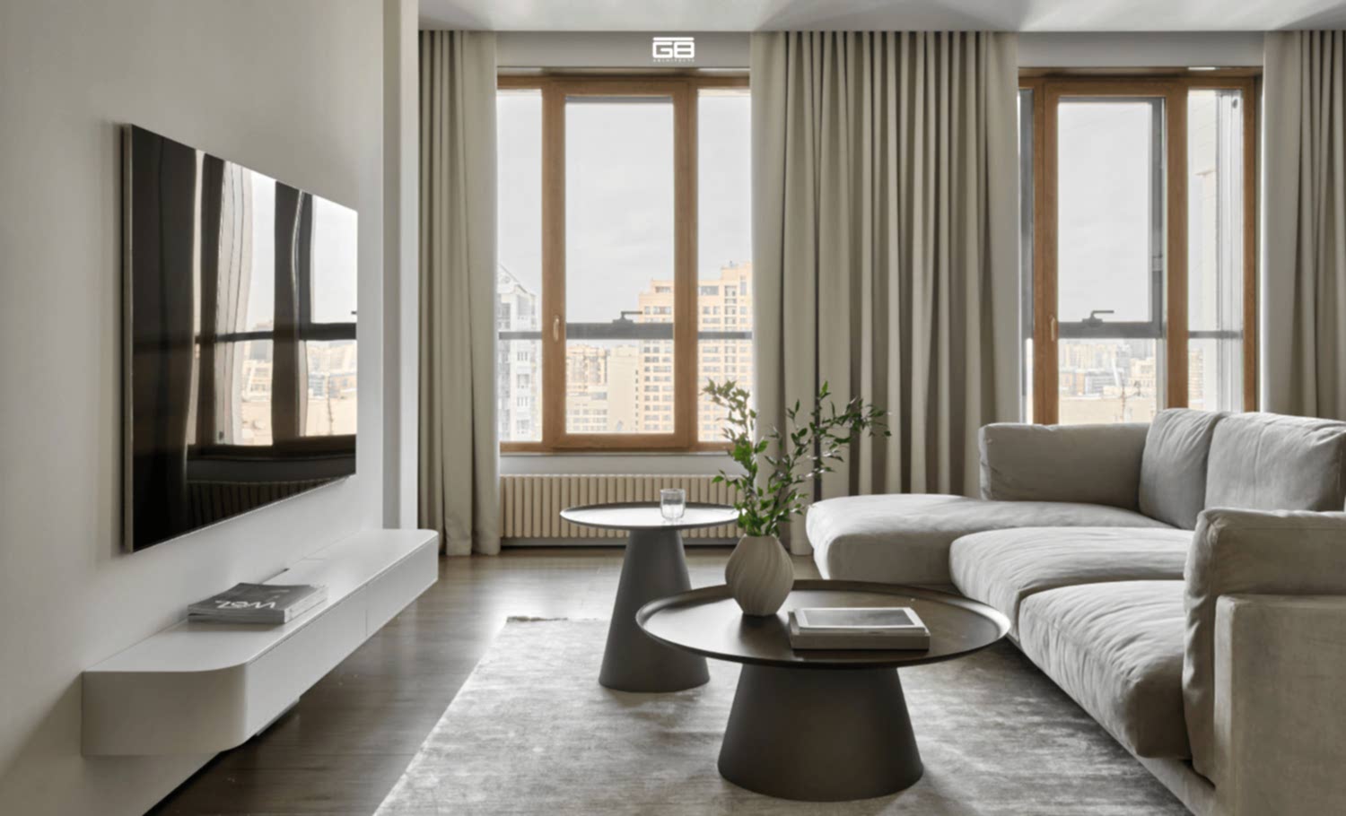 Выполненный дизайн интерьера GB Arch - Дизайн-проект RICHMOND RESIDENCE - фото №11