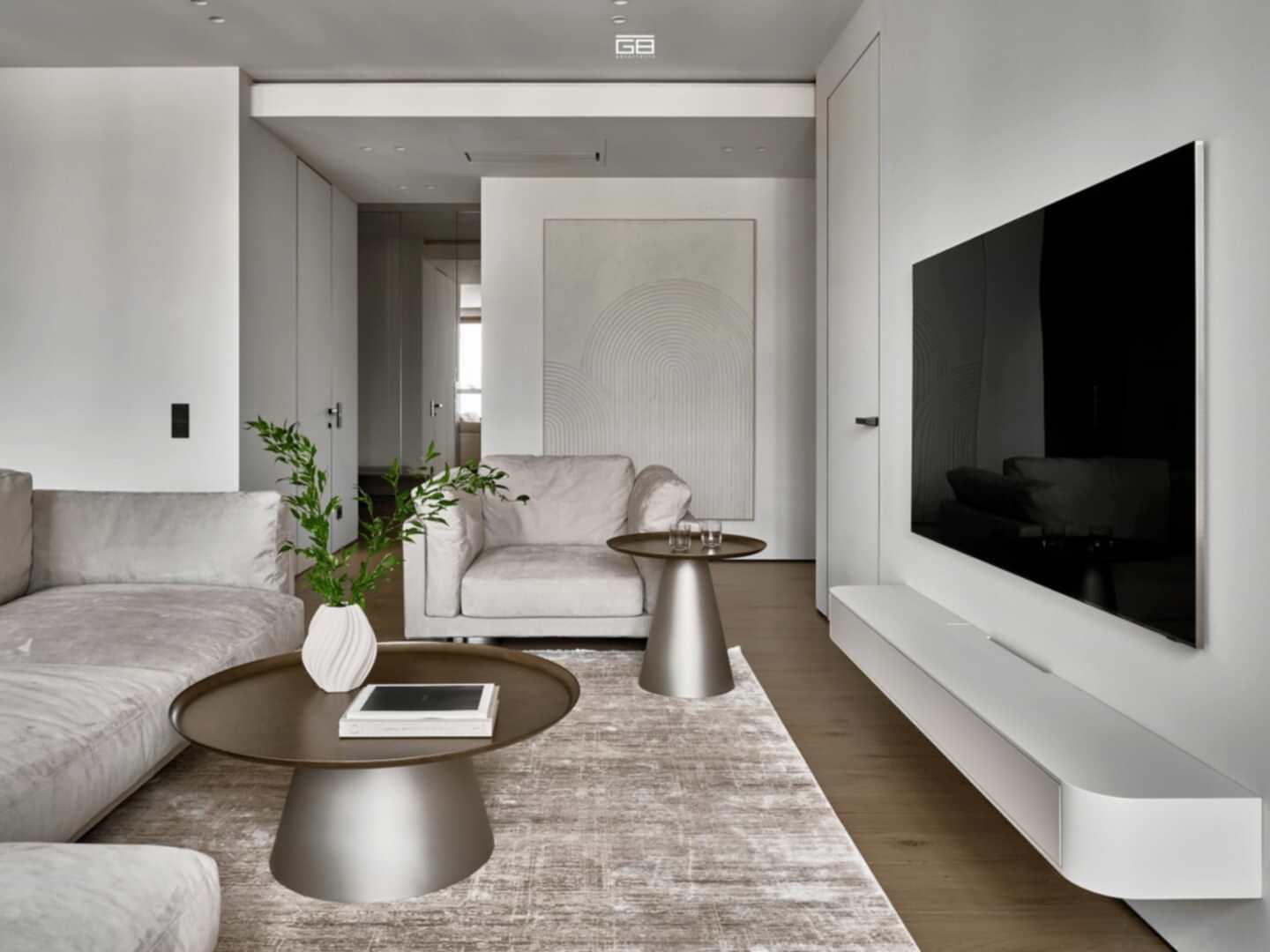 Выполненный дизайн интерьера GB Arch - Дизайн-проект RICHMOND RESIDENCE - фото №9