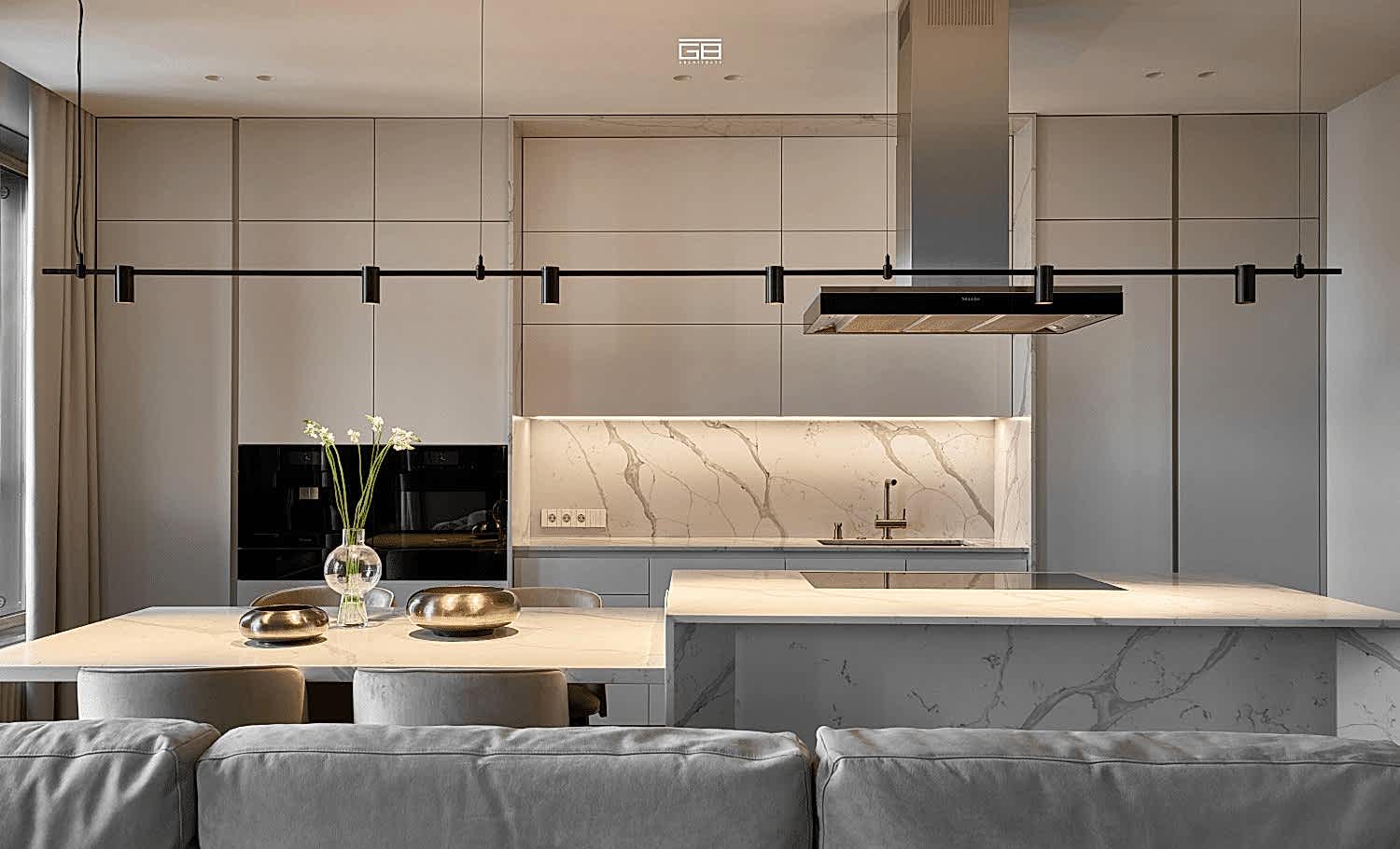 Выполненный дизайн интерьера GB Arch - Дизайн-проект RICHMOND RESIDENCE - фото №14