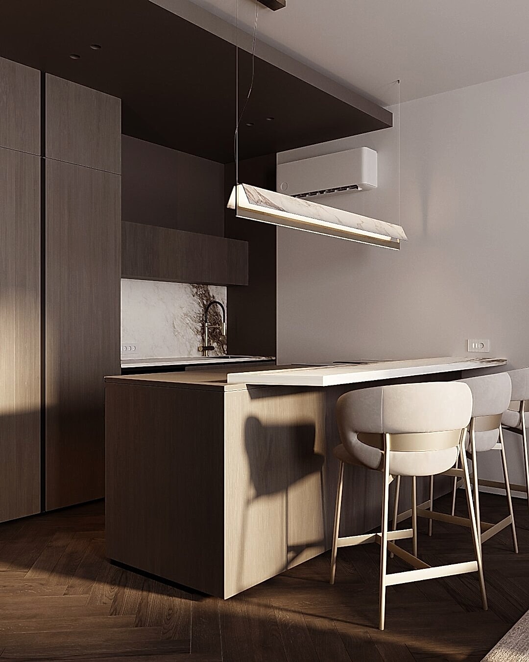 Выполненный дизайн интерьера GB Arch - Дизайн-проект RICHMOND 2 - фото №7