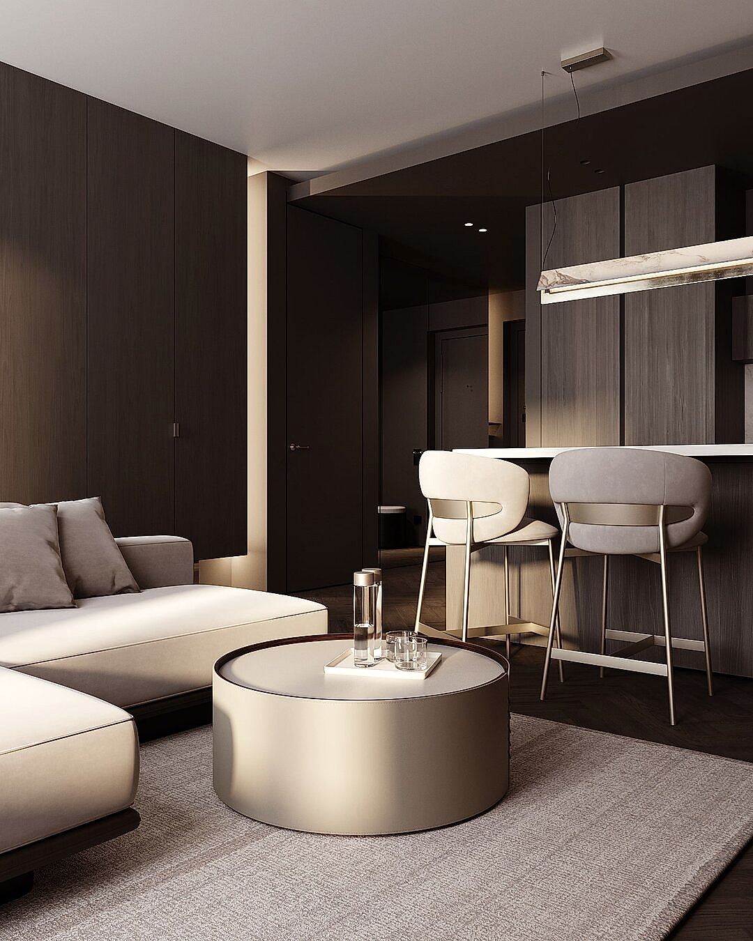 Выполненный дизайн интерьера GB Arch - Дизайн-проект RICHMOND 2 - фото №4