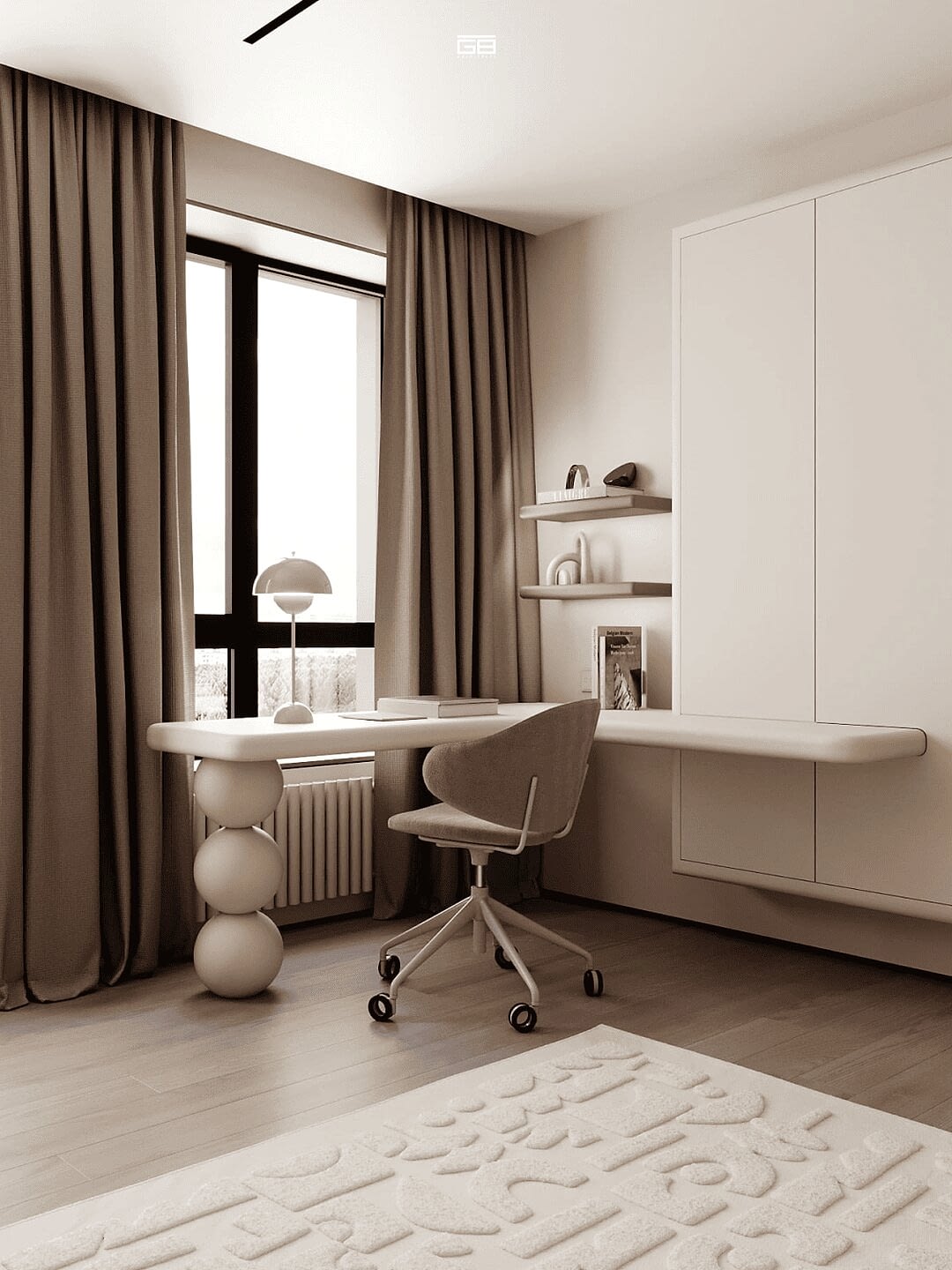 Выполненный дизайн интерьера GB Arch - Дизайн-проект PROVANS - фото №22