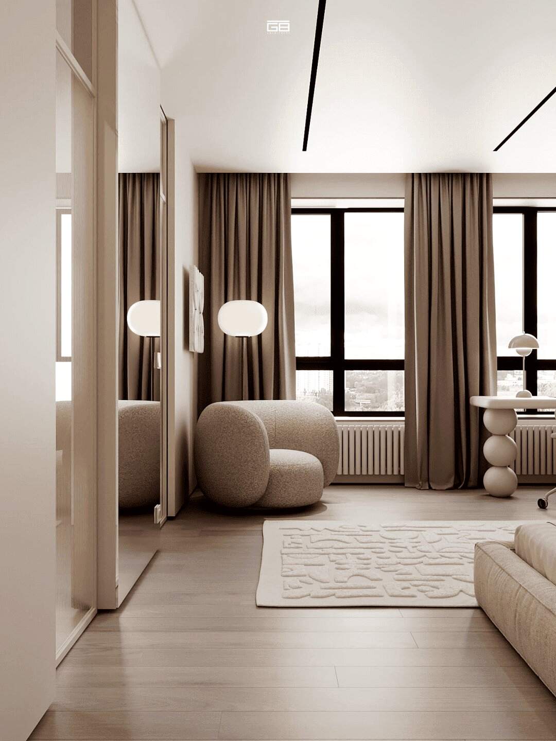 Выполненный дизайн интерьера GB Arch - Дизайн-проект PROVANS - фото №23