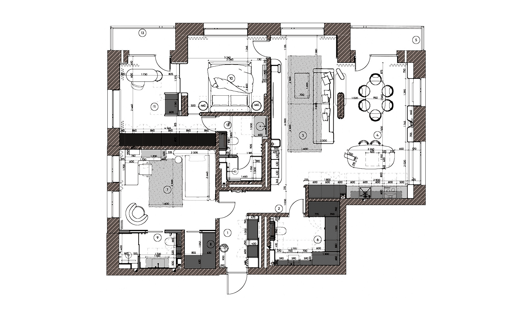 Выполненный дизайн интерьера GB Arch - Дизайн-проект PROVANS - фото №1