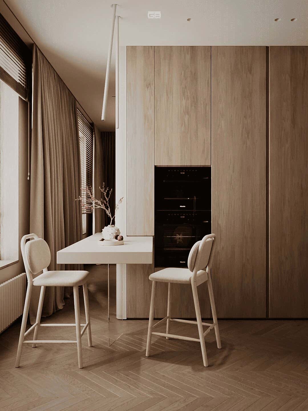 Выполненный дизайн интерьера GB Arch - Дизайн-проект KAZAHSTAN - фото №13