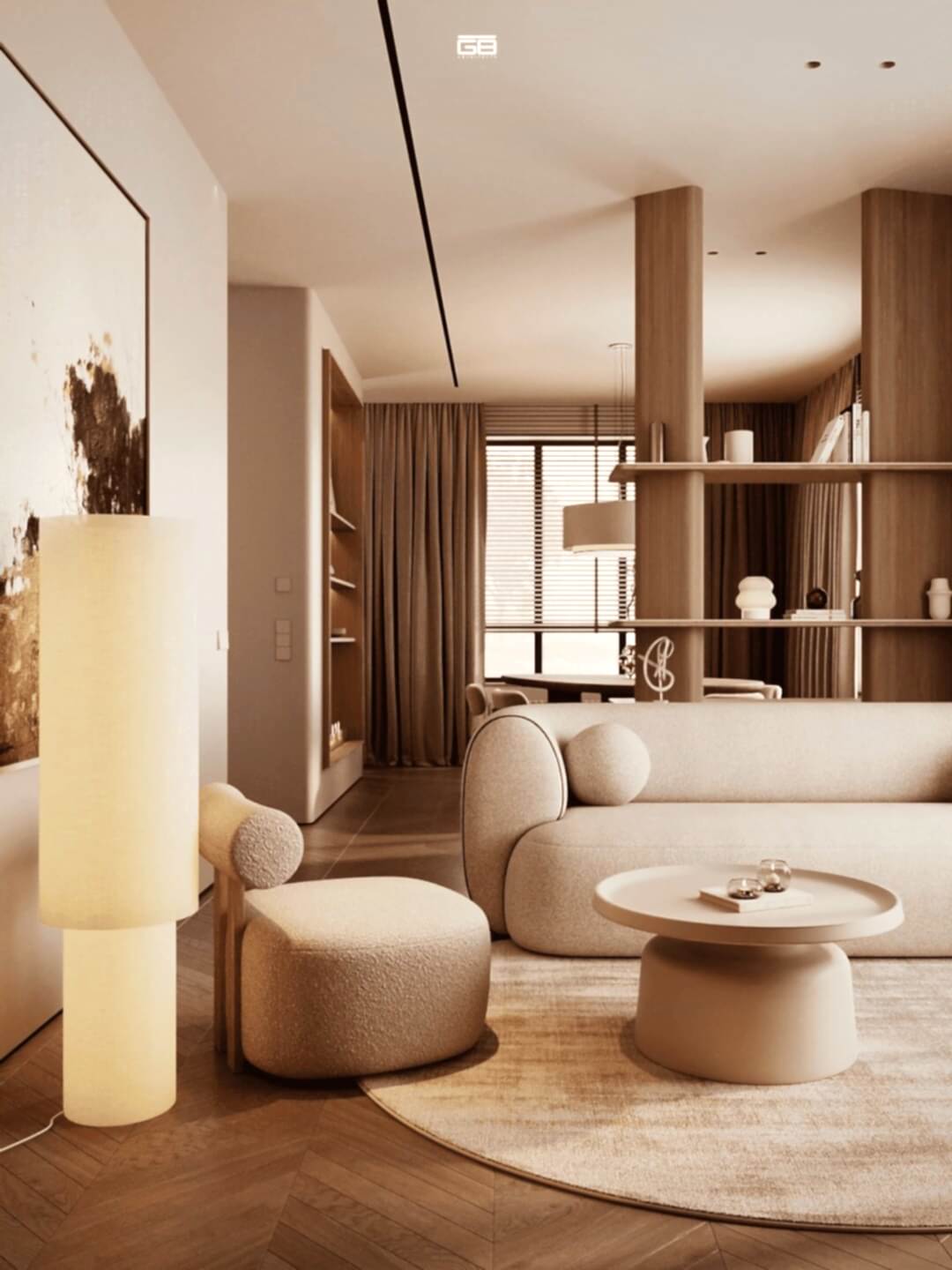 Выполненный дизайн интерьера GB Arch - Дизайн-проект KAZAHSTAN - фото №10