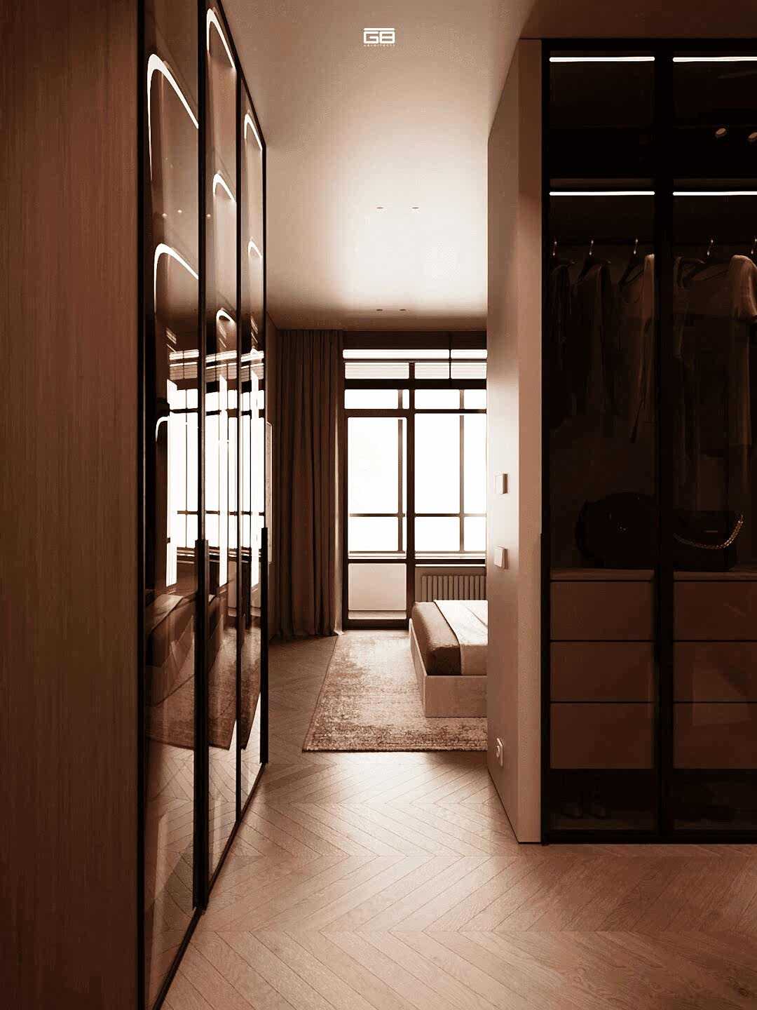 Выполненный дизайн интерьера GB Arch - Дизайн-проект KAZAHSTAN - фото №21