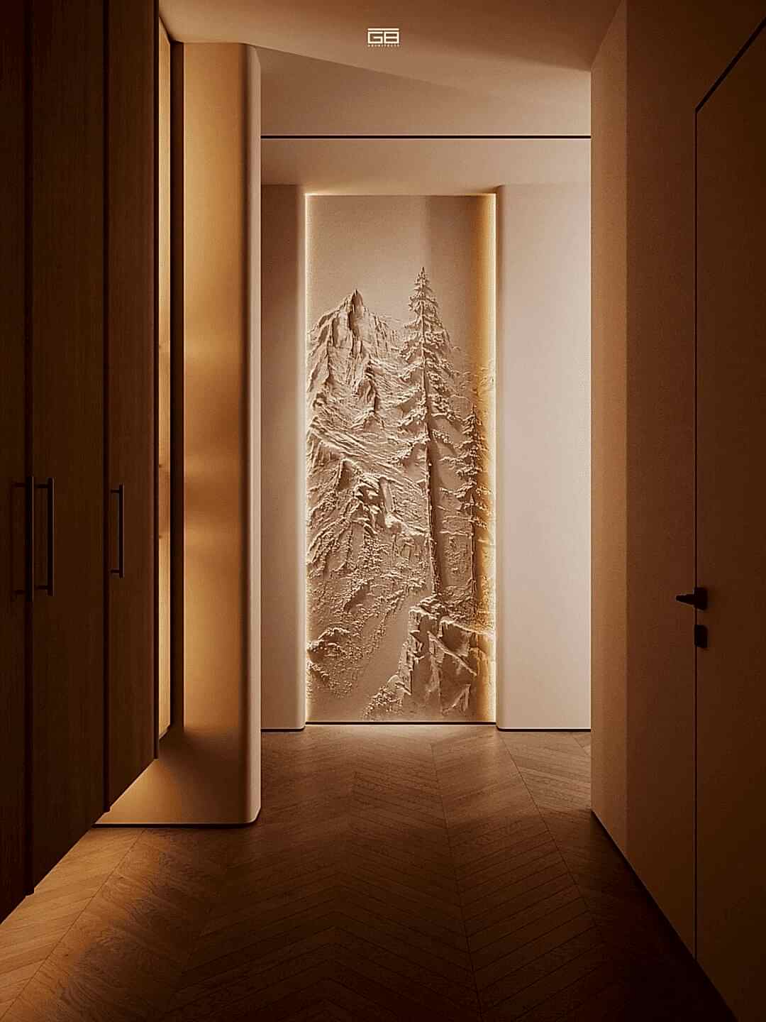 Выполненный дизайн интерьера GB Arch - Дизайн-проект KAZAHSTAN - фото №5