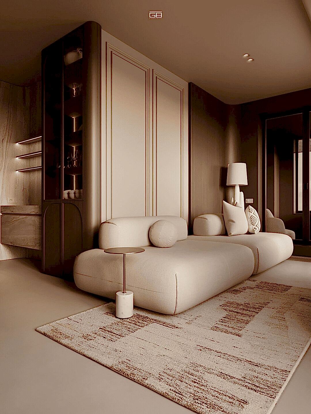 Выполненный дизайн интерьера GB Arch - Дизайн-проект GRANDVIEW - фото №12