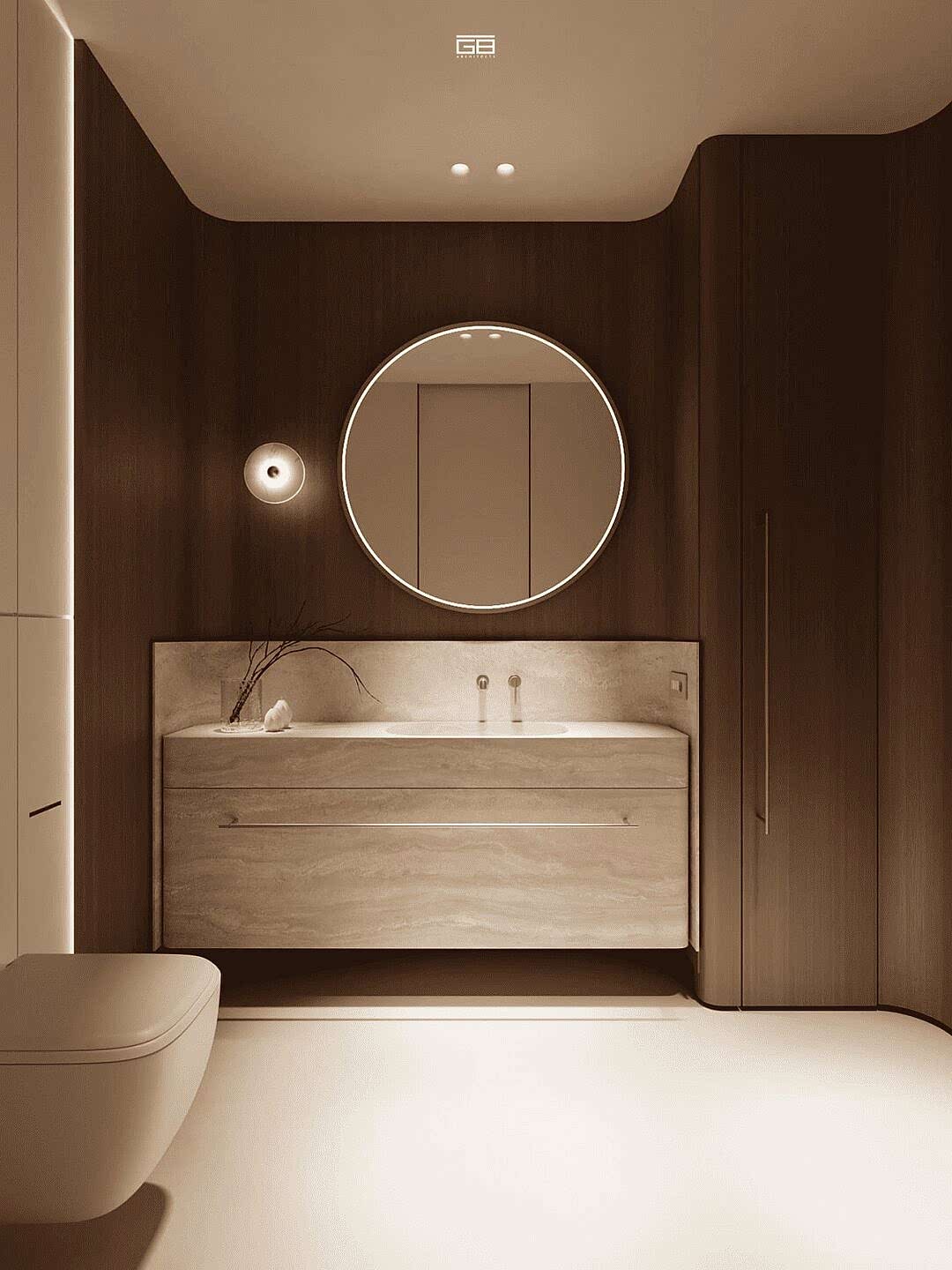 Выполненный дизайн интерьера GB Arch - Дизайн-проект GRANDVIEW - фото №13