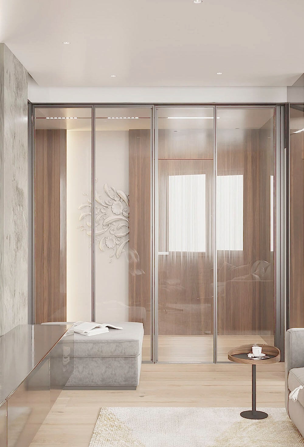 Уютная квартира студия с оригинальным дизайном: студия дизайна