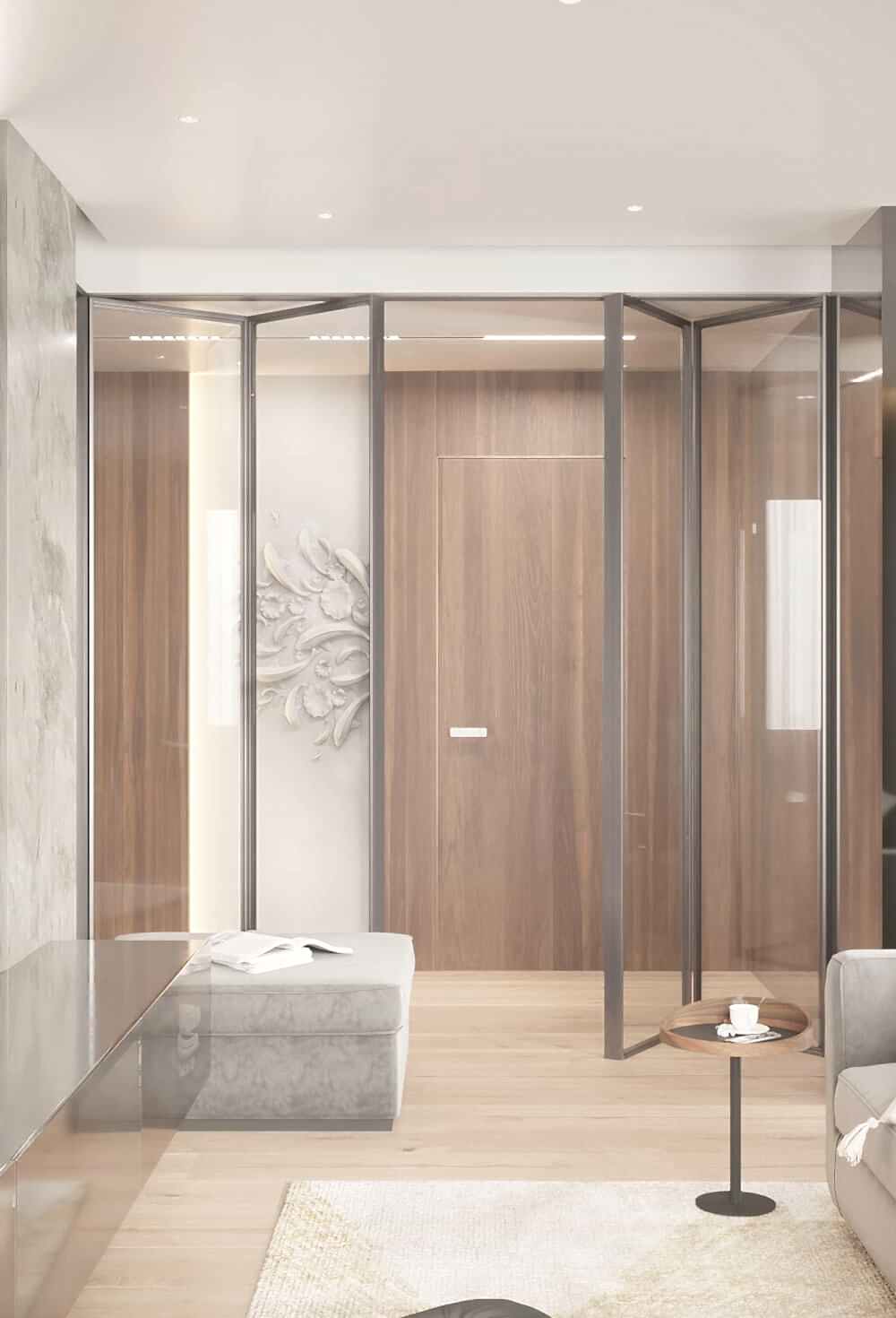 Дизайн проект двухкомнатной квартиры: Комфорт и функциональность